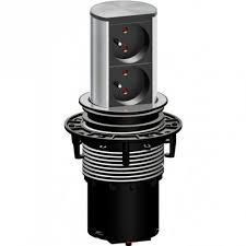 ELEVATOR, 2xUTE socket black - 928.007