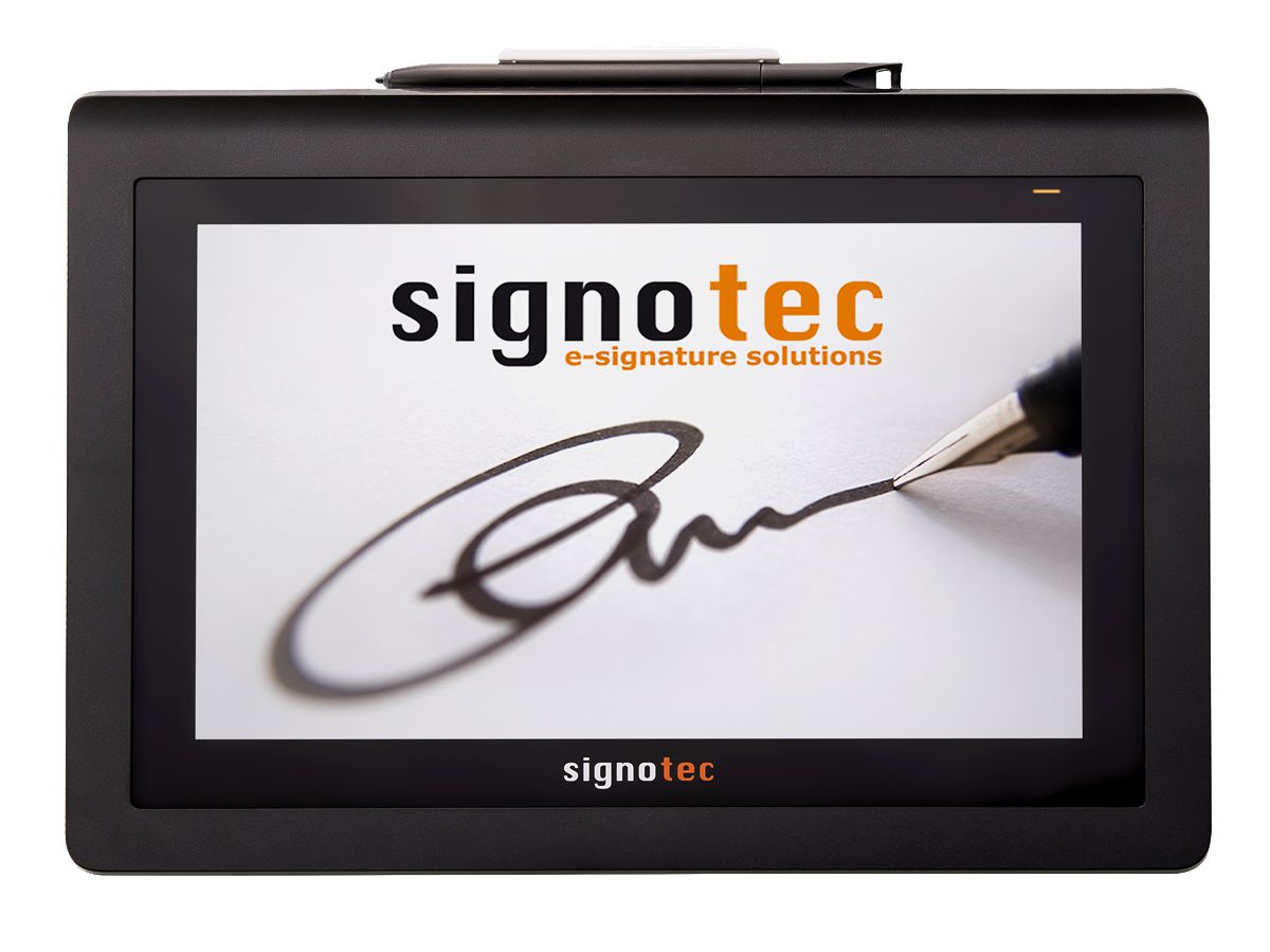 signotec ST-DERT-3-UE100 W125780447 Delta 10.1 LCD Signature Pad 