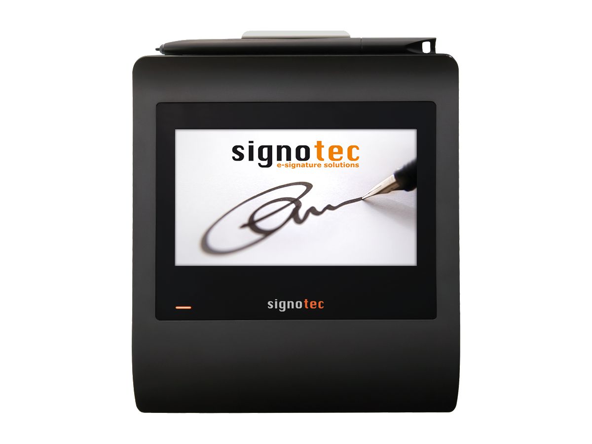 SIGNOTEC Pad Gamma - Unterschriften Terminal mit Farbdisplay und ERT