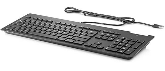 HP Keyboard HP USB Slim Smartcard CCID KB