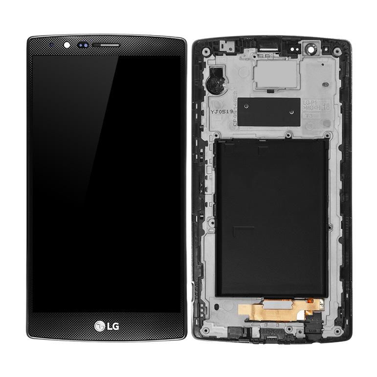 CoreParts MSPP73241 ricambio per cellulare Display Nero (LCD Screen and Digitizer with - Front Frame Assembly for LG - G4 H815
