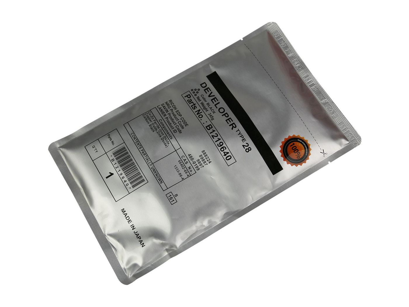 Type 28 Developer - bag