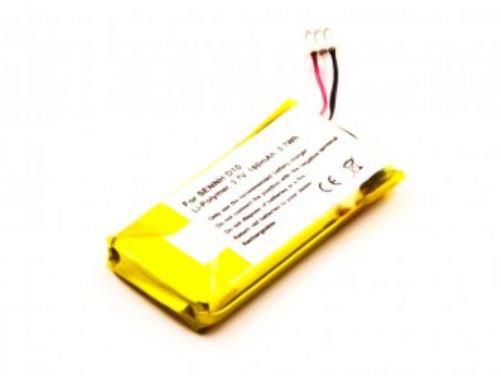 MICROBATTERY MBXMISC0191 Lithium-Ion (Li-Ion) 180mAh 3.7V Wiederaufladbare Batterie (MBXMISC0191)