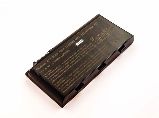 MICROBATTERY 9 Cell Li-Ion 11.1V 6.6Ah 73wh