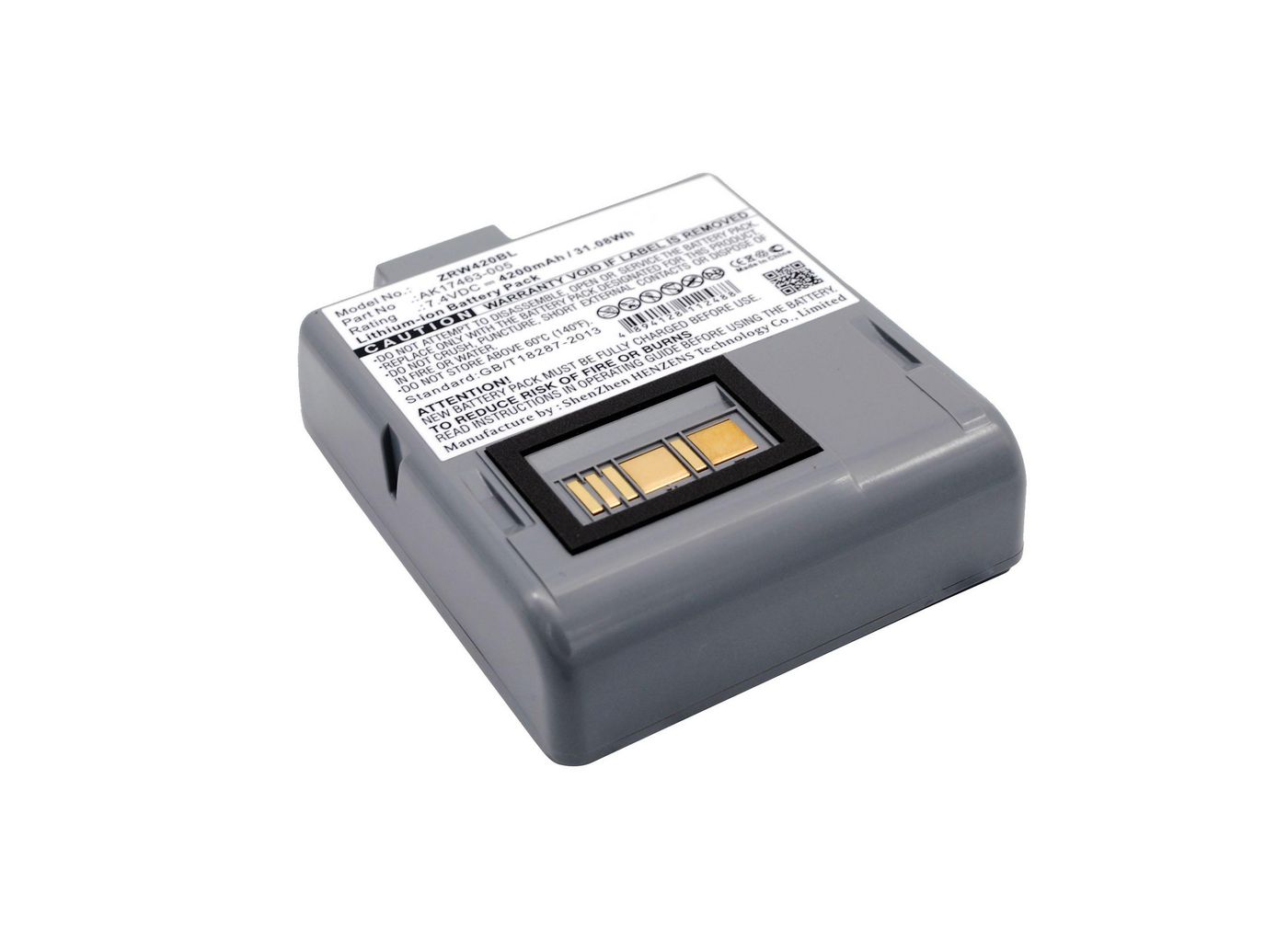 CoreParts MBXPR-BA045 Battery for Zebra Printer 