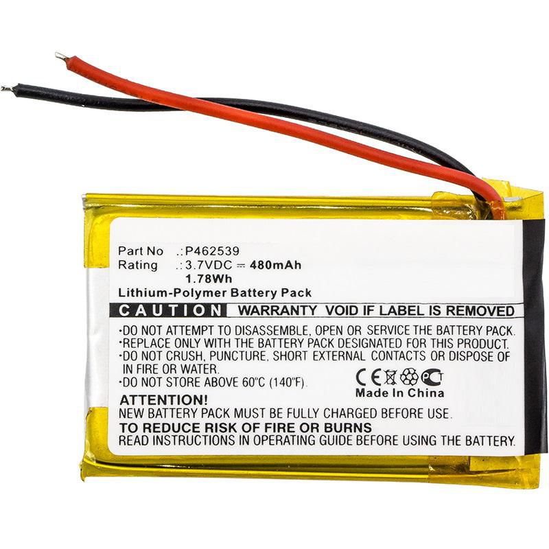 Battery 1.78Wh Li-Pol 3.7V 