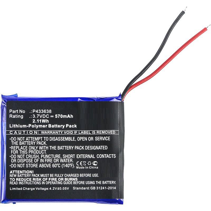 Battery 2.11Wh Li-Pol 3.7V 