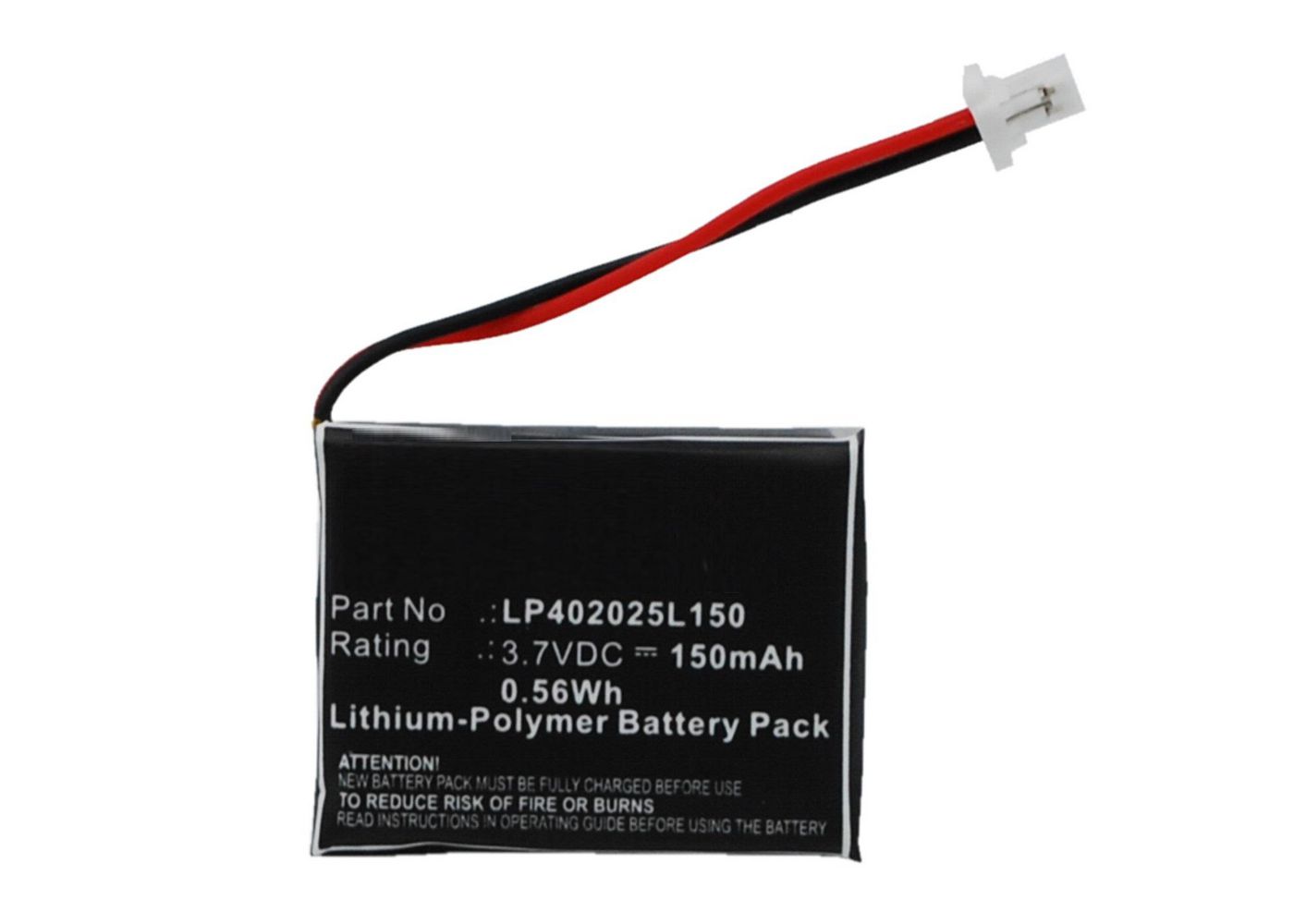 Battery 0.56Wh Li-Pol 3.7V 