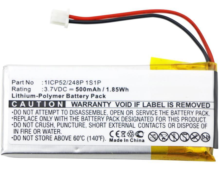 Battery 1.85Wh Li-Pol 3.7V 