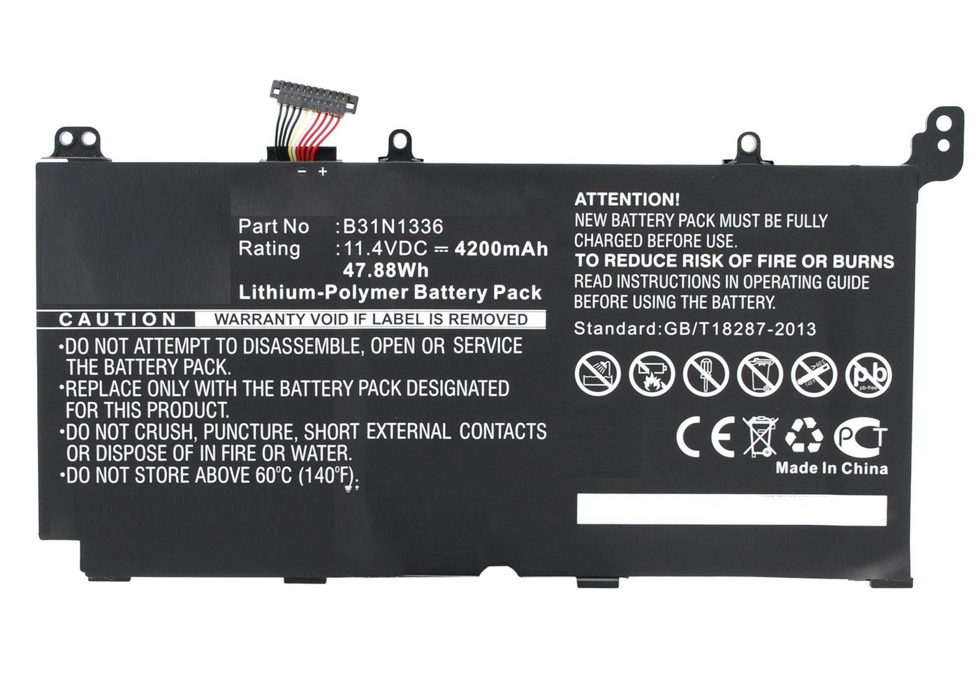 CoreParts MBXAS-BA0034 Laptop Battery for Asus 