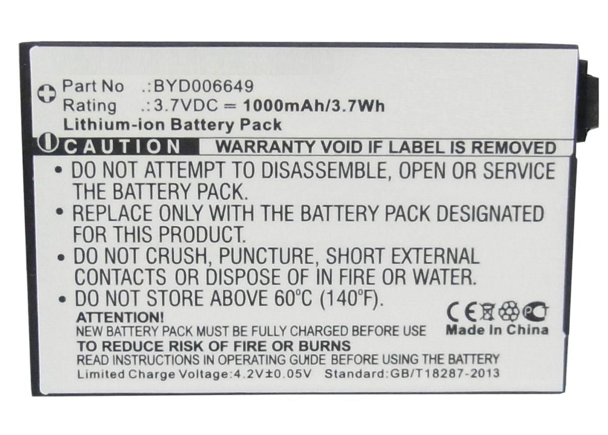 Battery 3.70Wh Li-ion 3.7V 