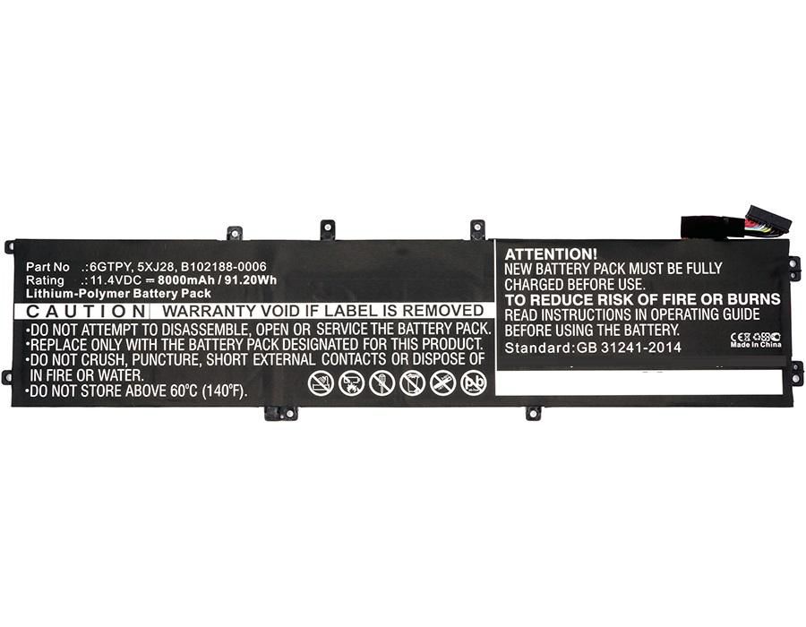 MICROBATTERY Laptop Battery for Dell