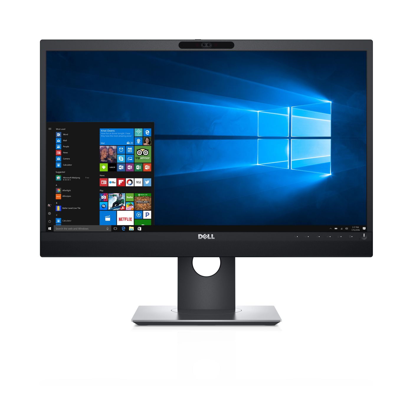 Desktop Monitor - P2418hz - 24in - 1920x1080 (full Hd) - Black
