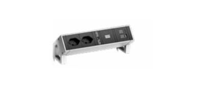 DESK2 2xCH 1xUSB C 60W 0,2m - 902.909