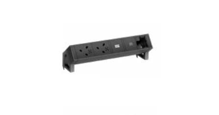 DESK2 2xUK 1xUSB A&C 22W 0,2m - 902.974