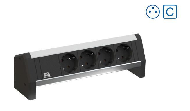 DESK 3xUTE 1xCM Power 1,0m - 902.0234