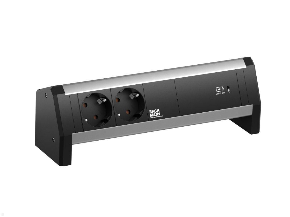 DESK 2xCEE7/3 1xUSB C 60W - 902.0813