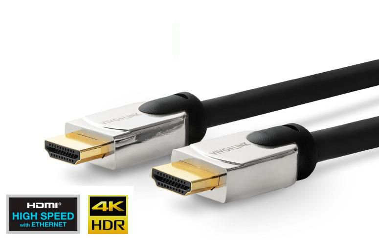 Vivolink PROHDMIHDM1 PRO HDMI CABLE METAL HEAD 
