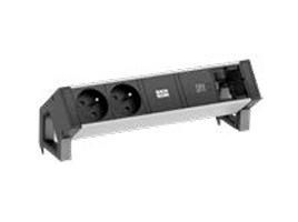 DESK2 ALU BLACK 2xUTE 1xCM - 937.323