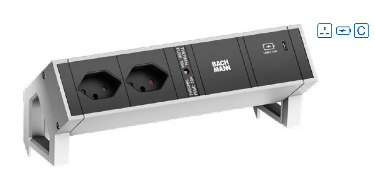 DESK2 2xUK 1xUSB C 60W 1xCM - 902.919