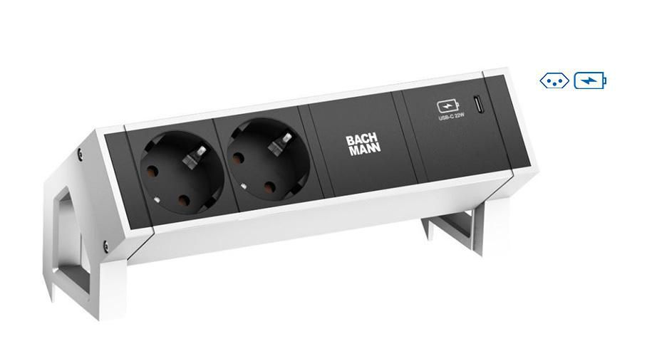 DESK2 2xCH T13 1xUSB C 30W - 902.939