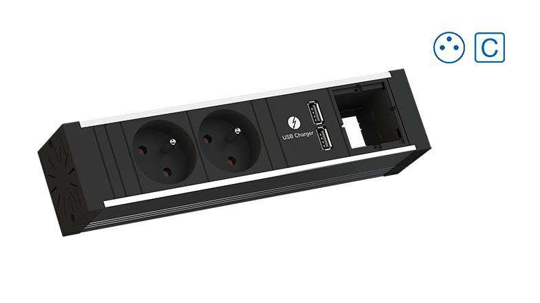 VENID 2xUTE 2xCM power 0,2m