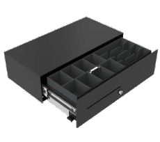 Micro Slide-out Cash Drawer Black 453x224x130