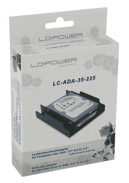 LC-POWER LC-ADA-35-225 HDD FRAME 3,5-2x2,5 