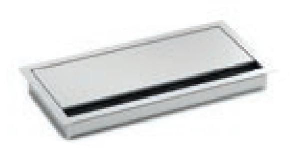 LOOP SQUARE 120x240mm Silver - 930.320