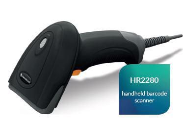 Newland HR22 Dorada II Lettore di codici a barre portatile 1D/2D CMOS Nero (HR22 Dorada II 1D/2D CMOS - Scanner with 3m Coiled