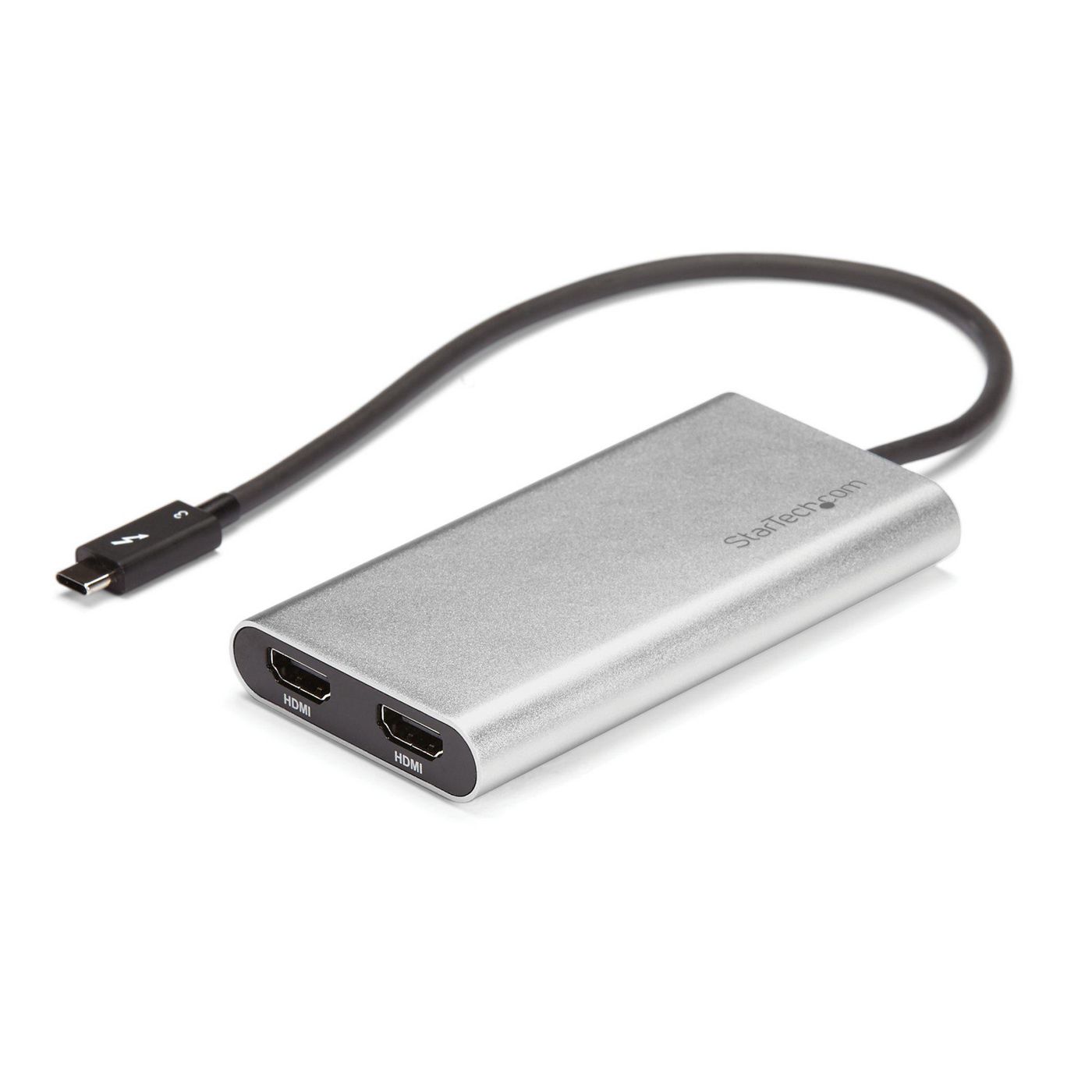 STARTECH.COM Thunderbolt 3 auf zwei HDMI Adapter - 4K 60hz - Mac und Windows kompatibel - USB C HDMI