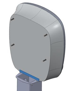 Aura Dual Pole Mount - 60 mm