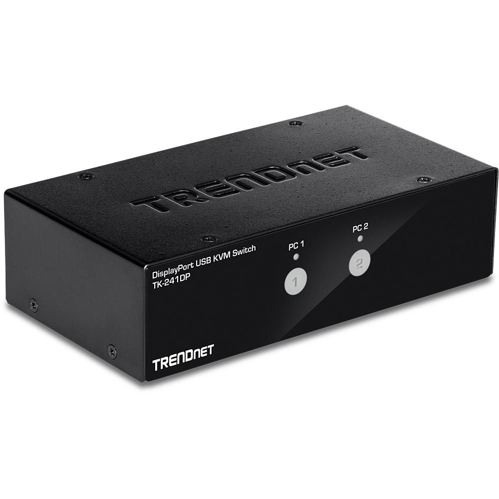TRENDnet TK-241DP W125923367 2-Port DisplayPort KVM Switch 