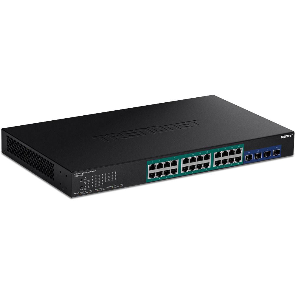 TRENDnet TPE-30284 W125956190 28-Port Gigabit Web Smart 
