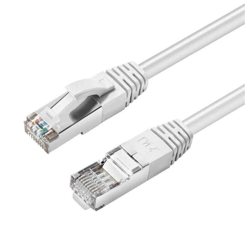 MICROCONNECT MC-SFTP6A01W Netzwerkkabel Weiß 1 m Cat6a S/FTP (S-STP) (MC-SFTP6A01W)