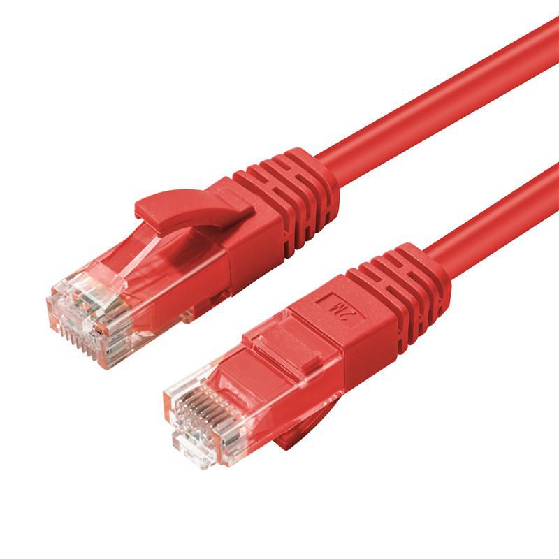 MICROCONNECT MC-UTP6A005R Netzwerkkabel Rot 0,5 m Cat6a U/UTP (UTP) (MC-UTP6A005R)