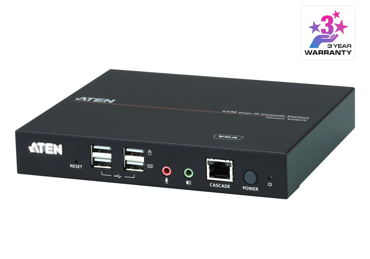 Dual Hdmi KVM Over Ip Console Station
