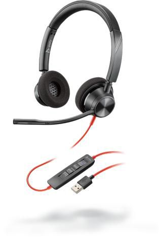 Poly 214012-01 W125996377 re 3320 Headset Head-band USB 