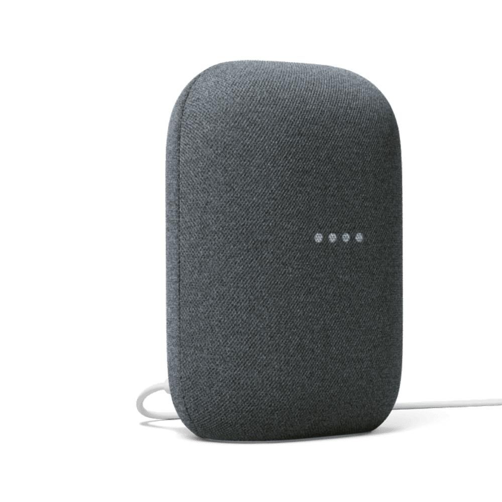 GOOGLE Nest Audio Charcoal - Google Assistant - Oval - Holzkohle - Kunststoff - Chromecast,Chromecas
