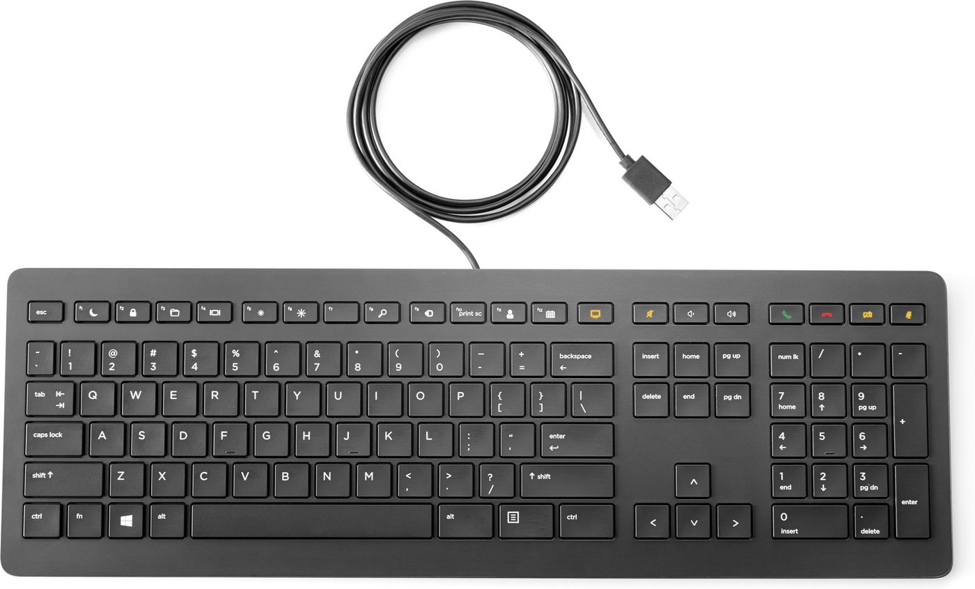 HP Z9N38AA USB Collaboration Keyboard 