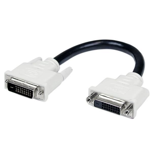STARTECH.COM 15cm DVI-D Dual Link Monitor-Verlängerungskabel - DVI Monitorkabel Verlängerung - Steck