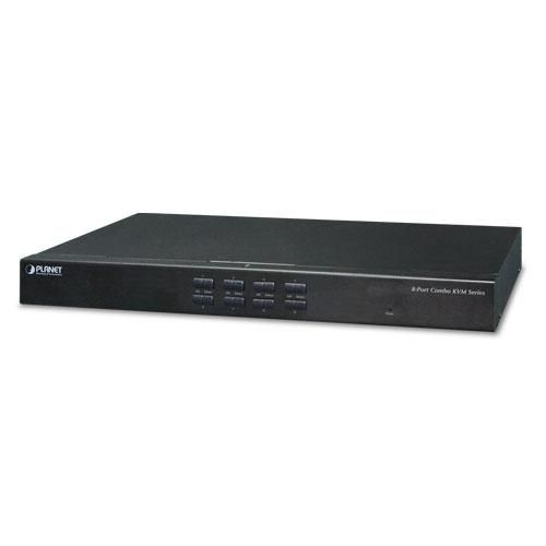8-Port Combo IP KVM Switch: