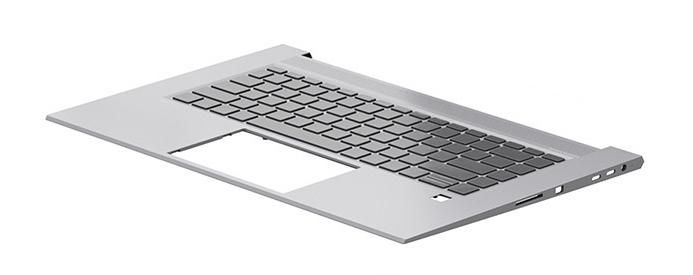 HP TOP COVER RTX W/KB BL ITL M14608-061, Keyboard,