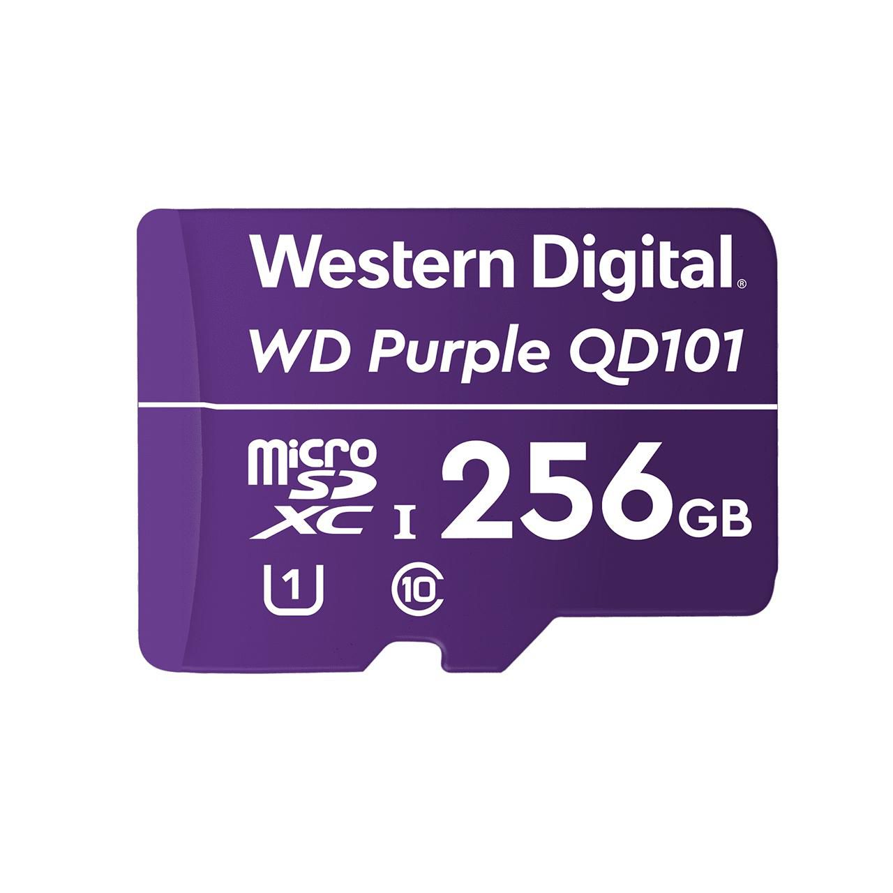 WESTERN DIGITAL WD PURPLE QD101 MICROSD 256GB