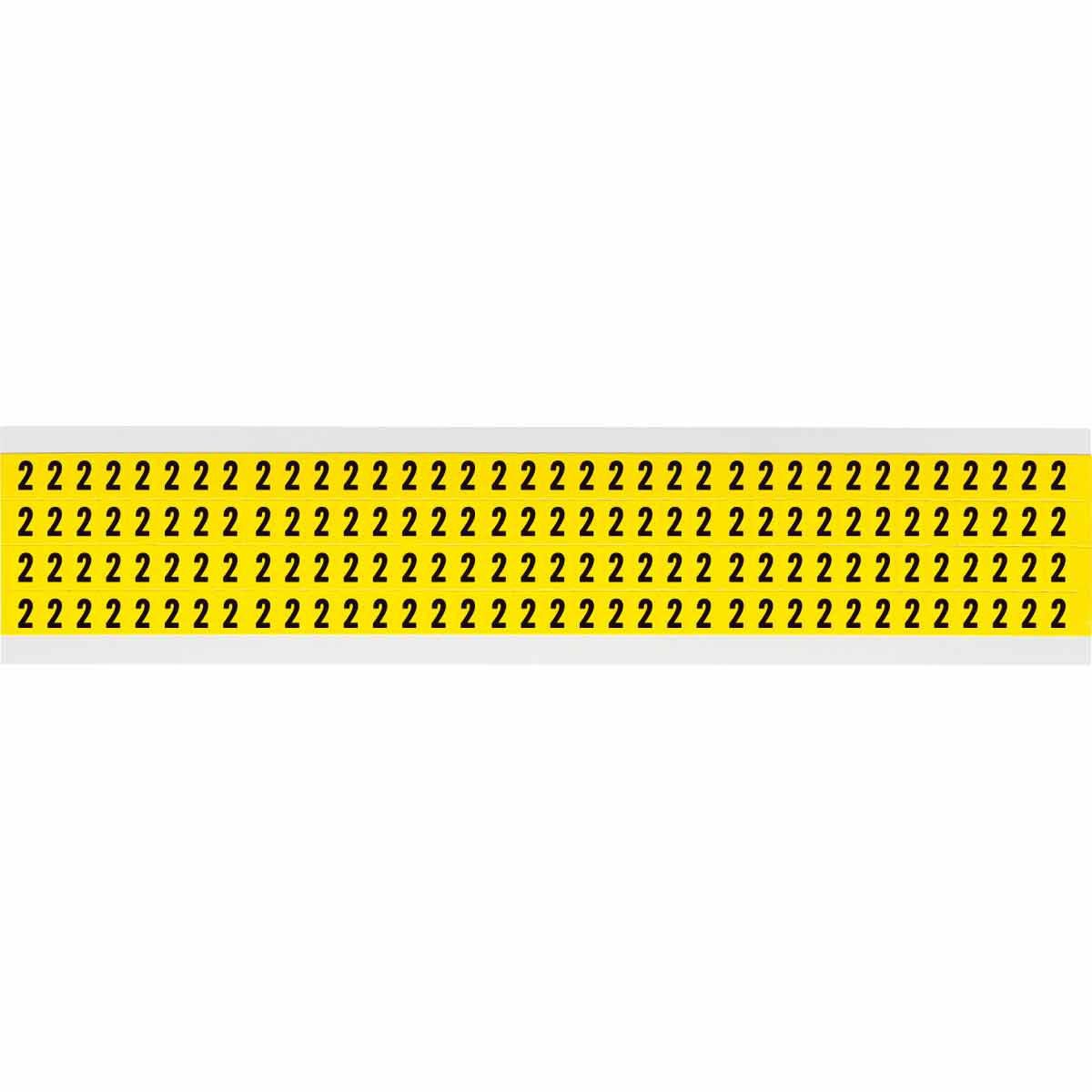 Identical numbers and letters