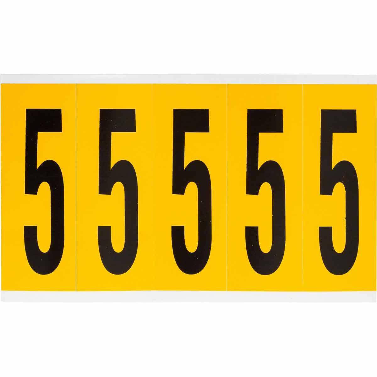 Identical numbers and letters