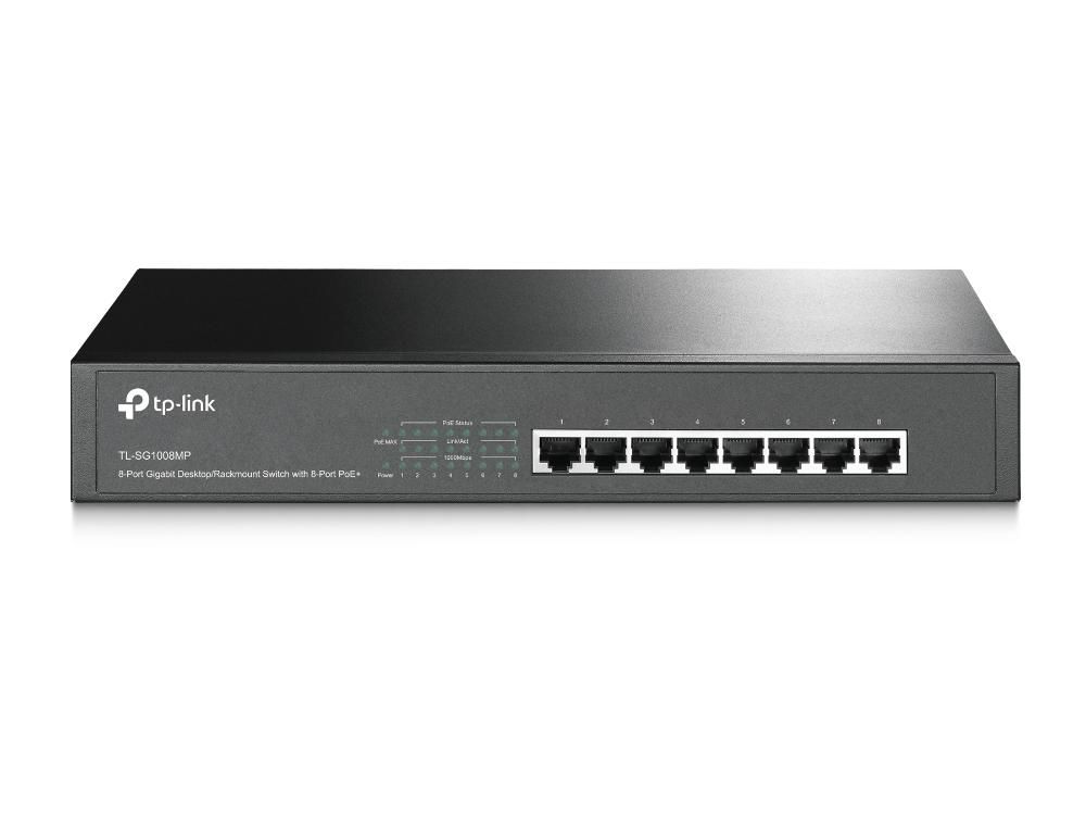 TP-Link W126079841 TL-SG1008MP network switch 