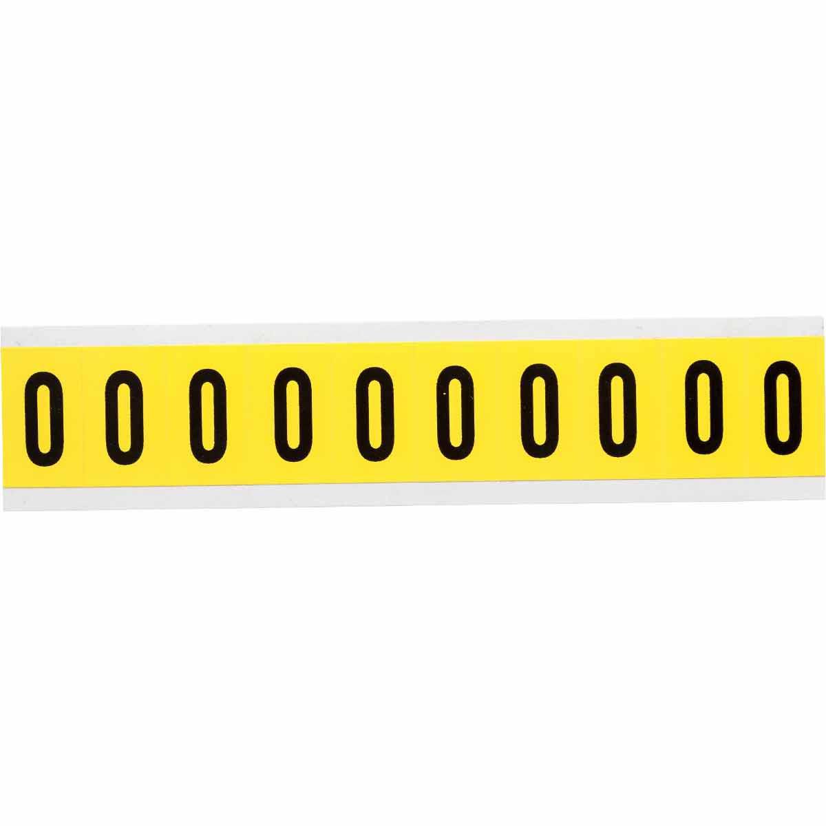 Identical numbers and letters