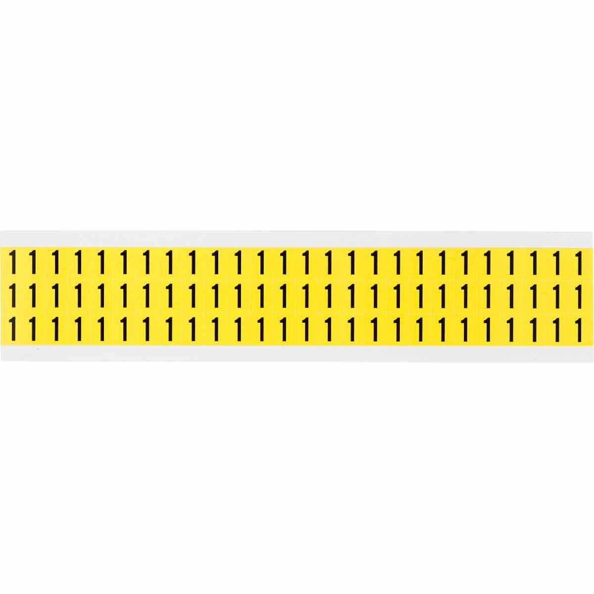 Identical numbers and letters