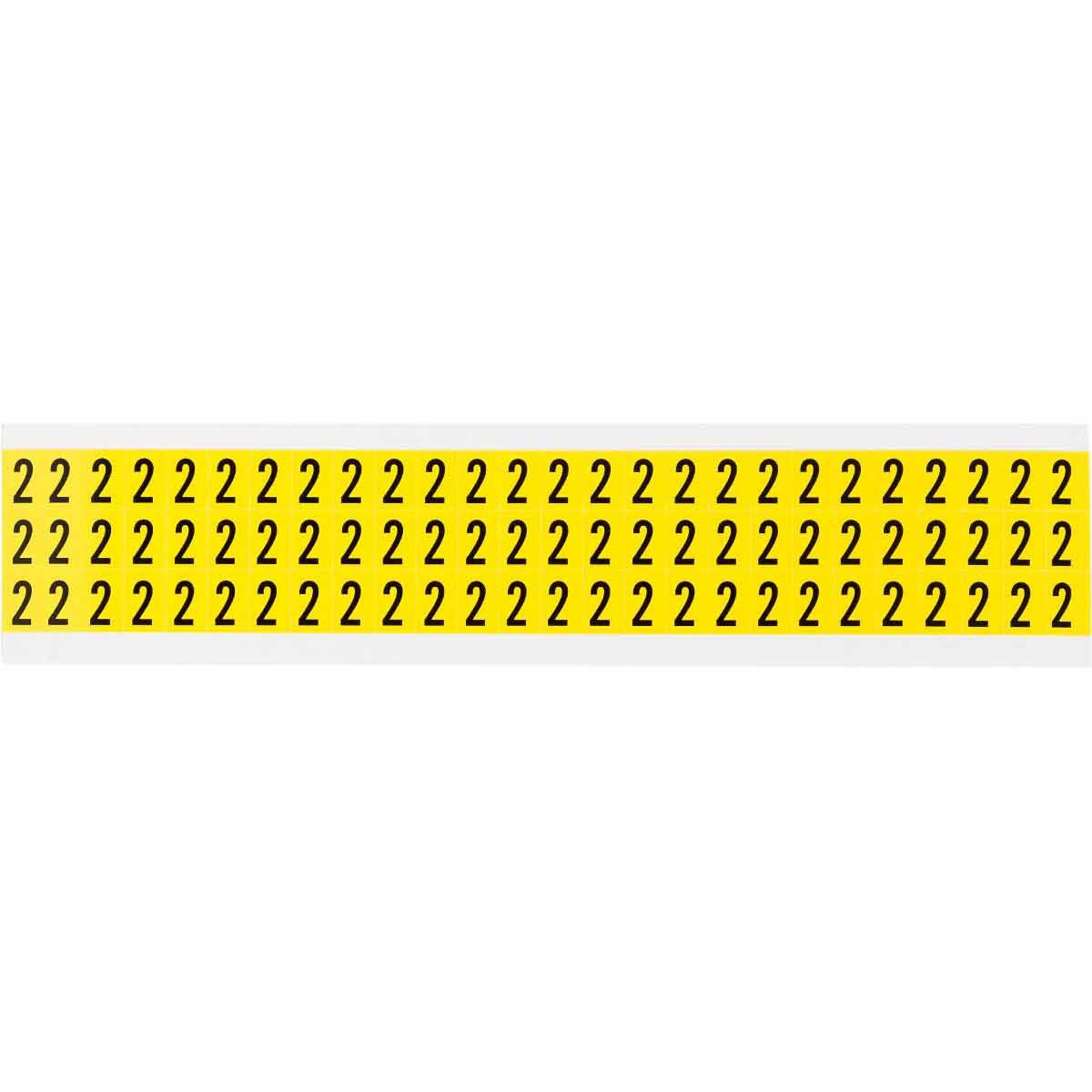 Identical numbers and letters